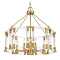 Metropolitan Prima Vista 8 Light 31" Wide Taper Candle Chandelier