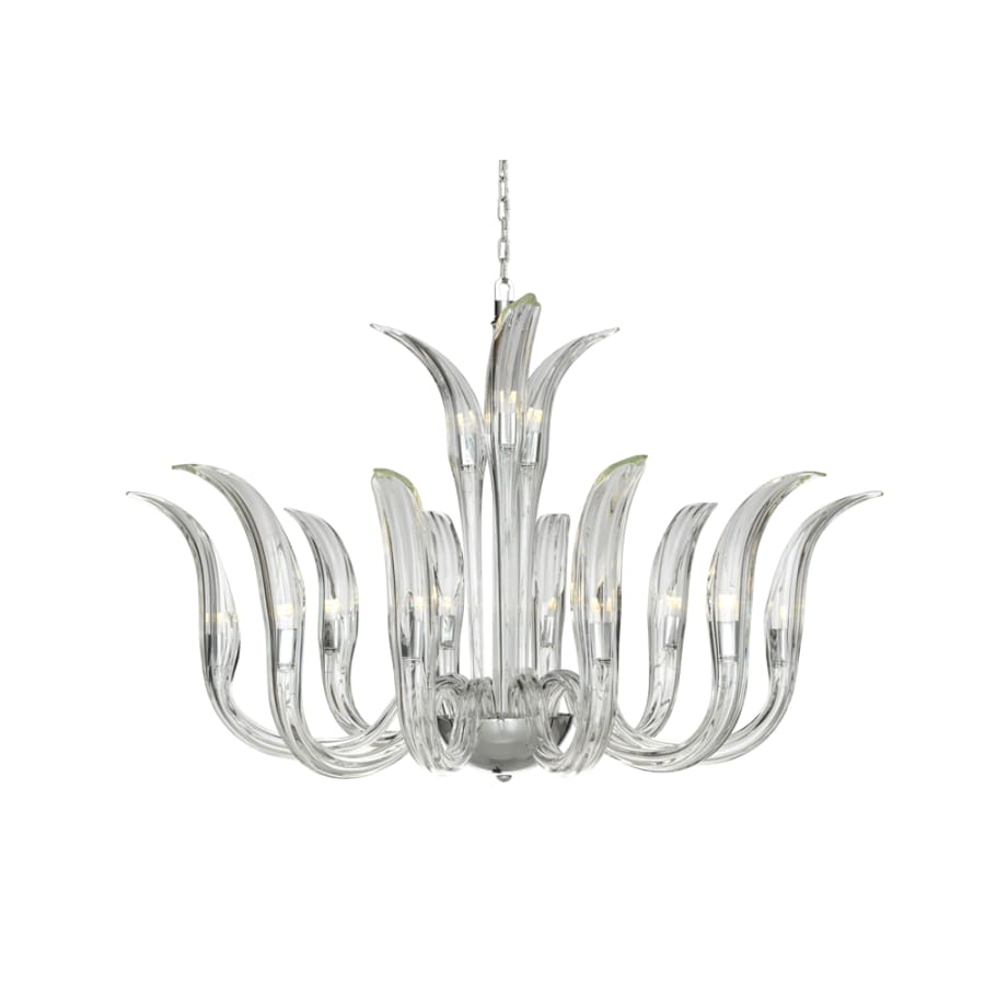 Metropolitan Cisne 13 Light 40" Wide Abstract Chandelier