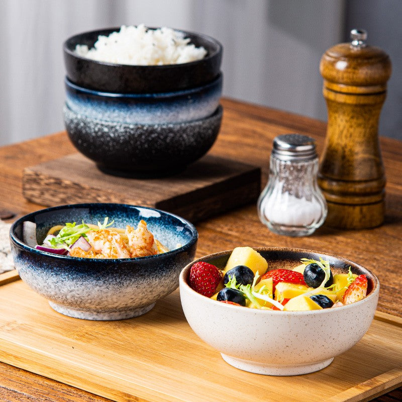 Miststone Glaze Everyday Rice Bowl
