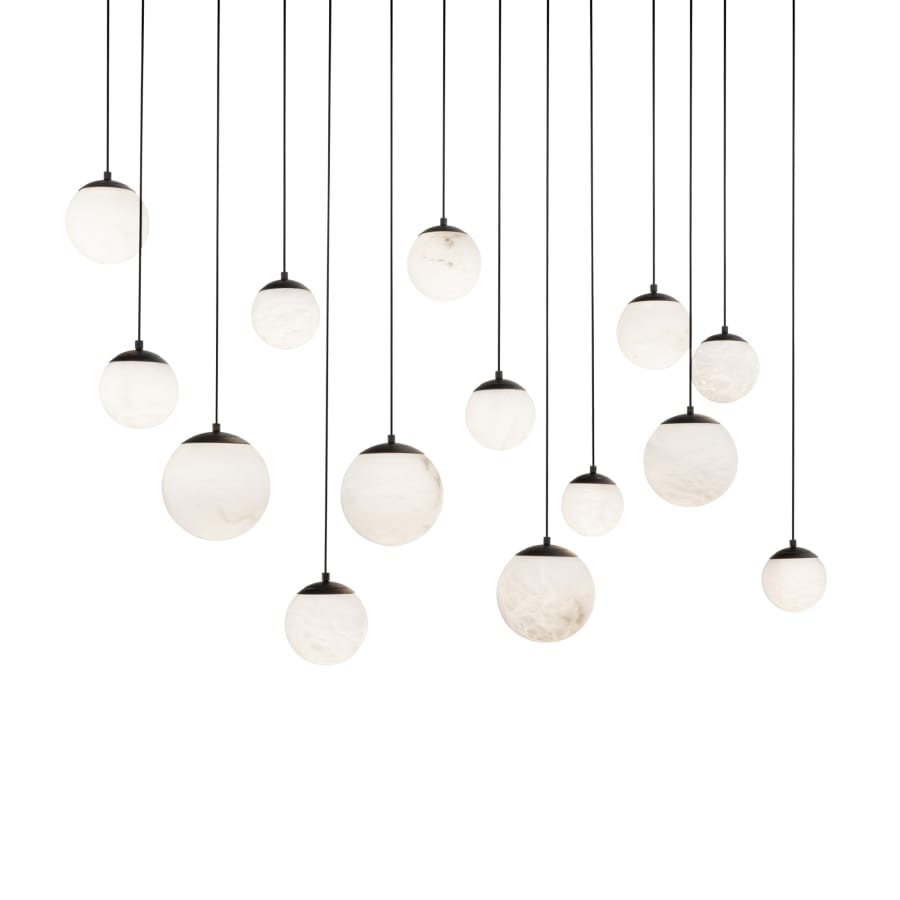 Modern Forms Pisces 14 Light 10" Wide LED Linear Pendant