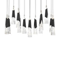 Modern Forms Kilt 14 Light 10" Wide LED Suspension Multi Light Pendant