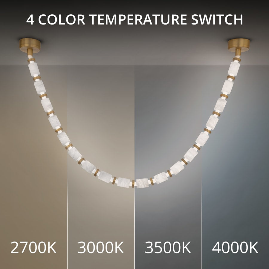 Modern Forms Entice 18 Light 98" Wide 2700K LED Multi Light Pendant
