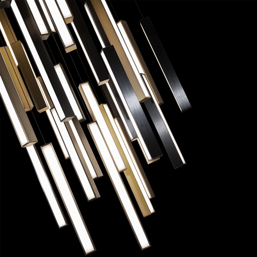 Modern Forms Chaos 41 Light 36" Wide LED Suspension Multi Light Pendant