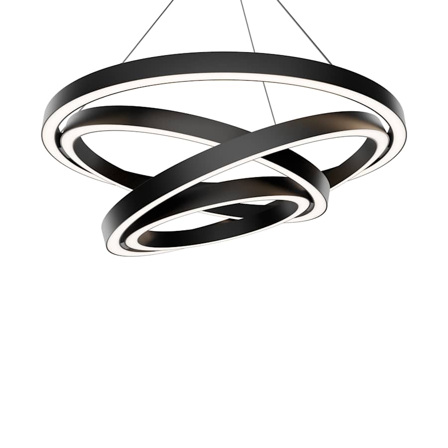 Modern Forms Storm Chaser 35" Wide LED Abstract Chandelier - 3500K