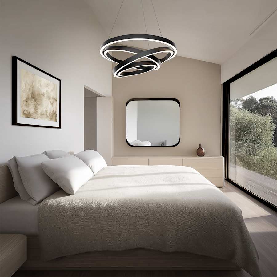 Modern Forms Storm Chaser 35" Wide LED Abstract Chandelier - 4000K