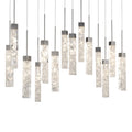 Modern Forms Minx 14 Light 10" Wide LED Crystal Multi Light Pendant