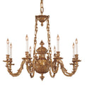 Metropolitan 7 Light 1 Tier Candle Style Chandelier from the Metropolitan Collection
