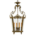 Metropolitan 4 Light Lantern Pendant from the Foyer Collection