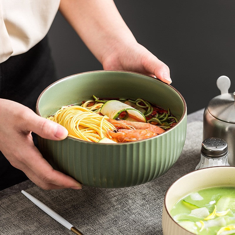 Nordique Retro Glaze Noodle Bowl