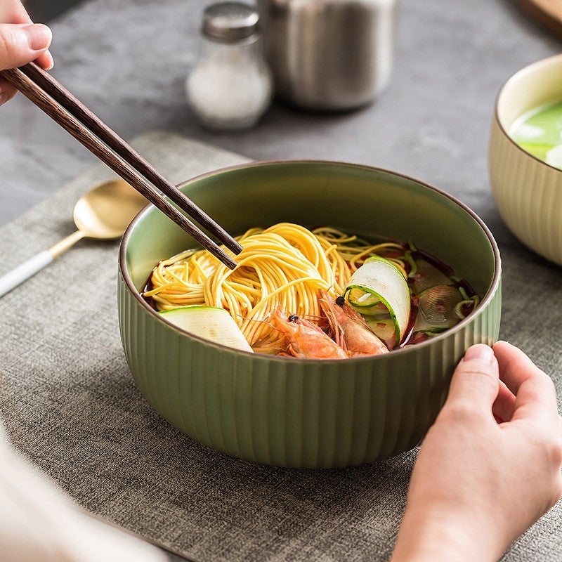 Nordique Retro Glaze Noodle Bowl