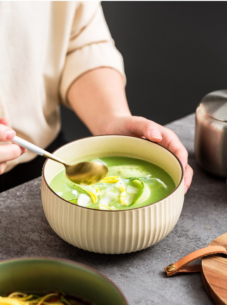 Nordique Retro Glaze Noodle Bowl