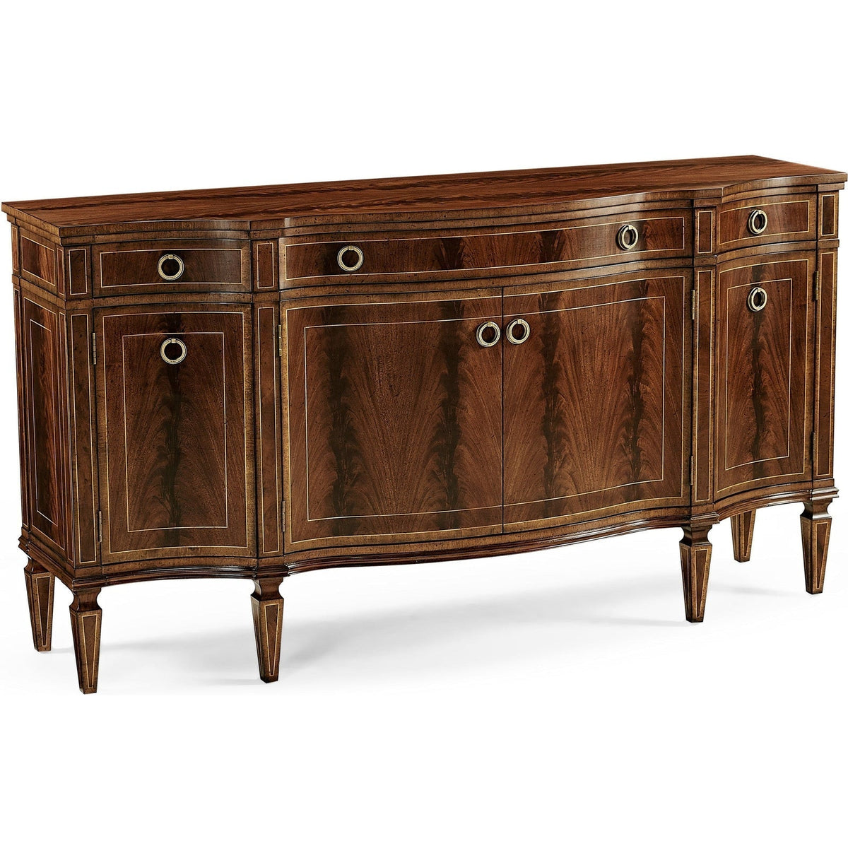 Jonathan Charles Buckingham Serpentine Sideboard (494662-MAH)