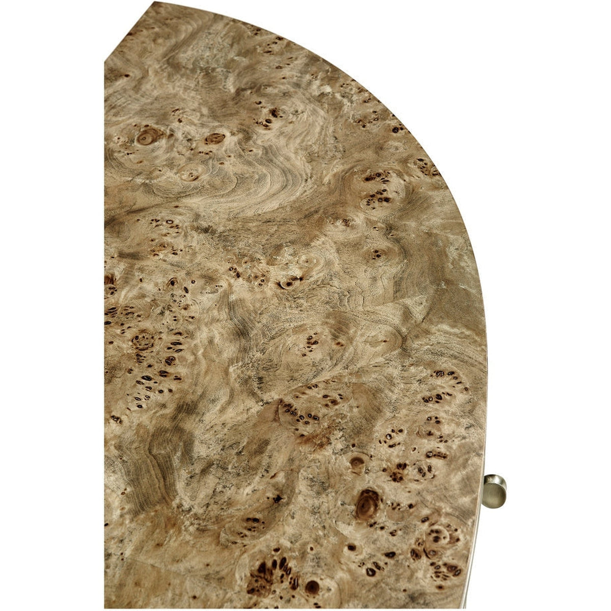 Jonathan Charles Fulgurite Mappa Burl Demilune (496007-BGA)