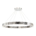 Modern Forms PD-56748-PN 3000K 75 Watt Zelda LED Chandelier in Polished Nickel