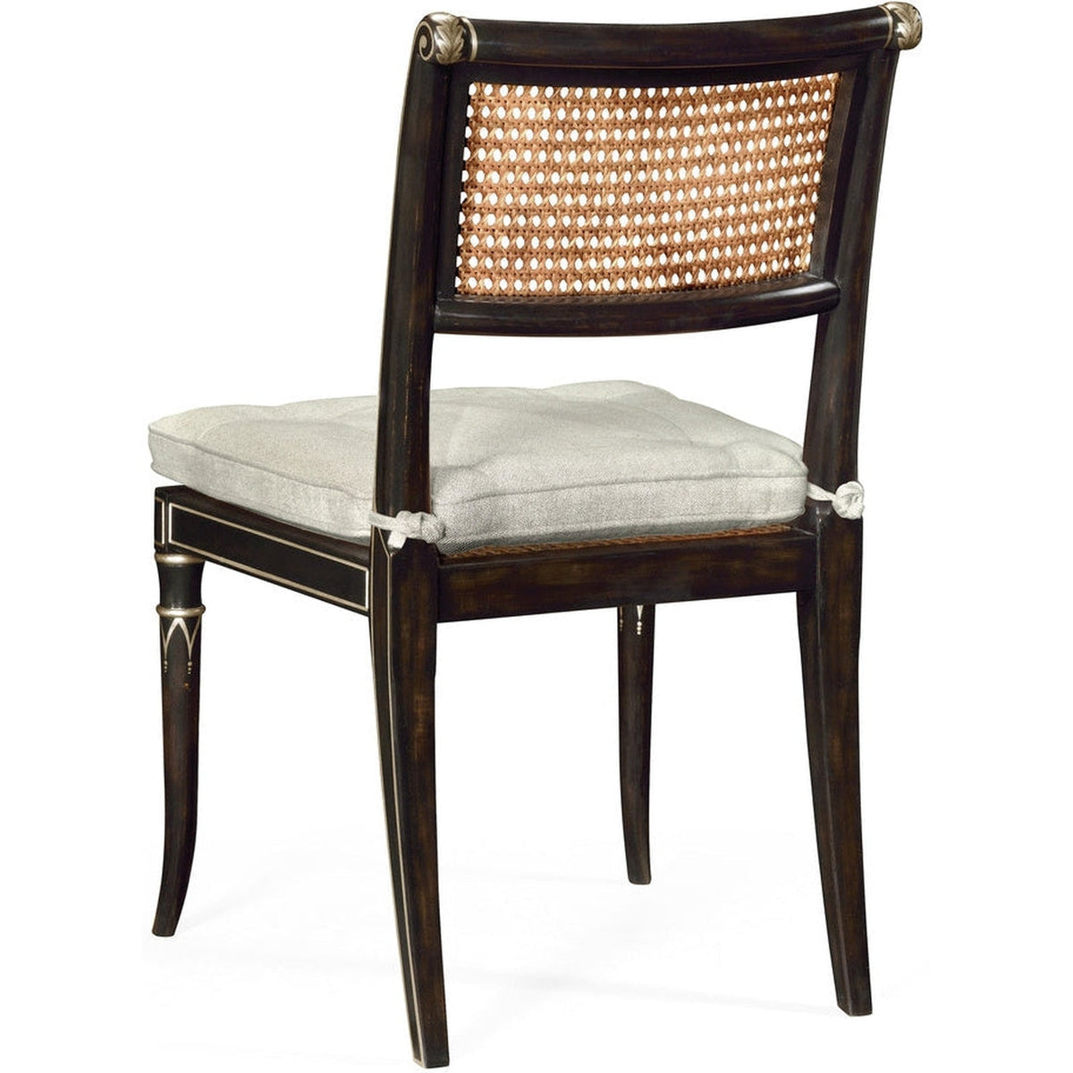 Jonathan Charles William Yeoward Linden Charcoal Wash Dining Side Chair (530121-SC-CHW) - Set of 2