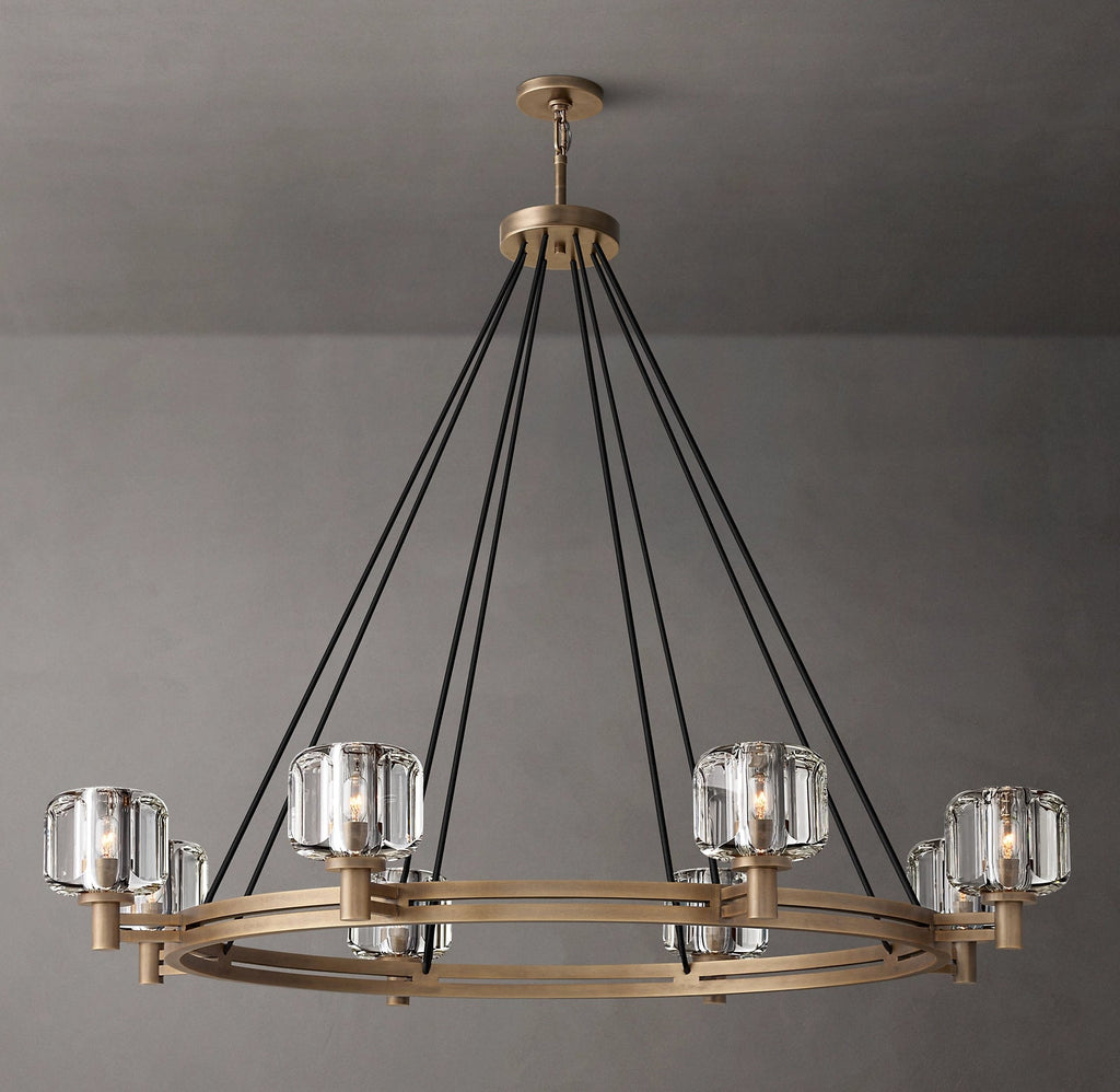 Demaret  Round Chandelier 48" for Living Room, Bedroom,Dining Room