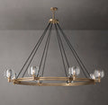 Demaret  Round Chandelier 60" for Living Room, Bedroom, Dining Room