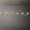 Demaret Double Linear Chandelier 72" for Living Room, Bedroom,Kitchen Island