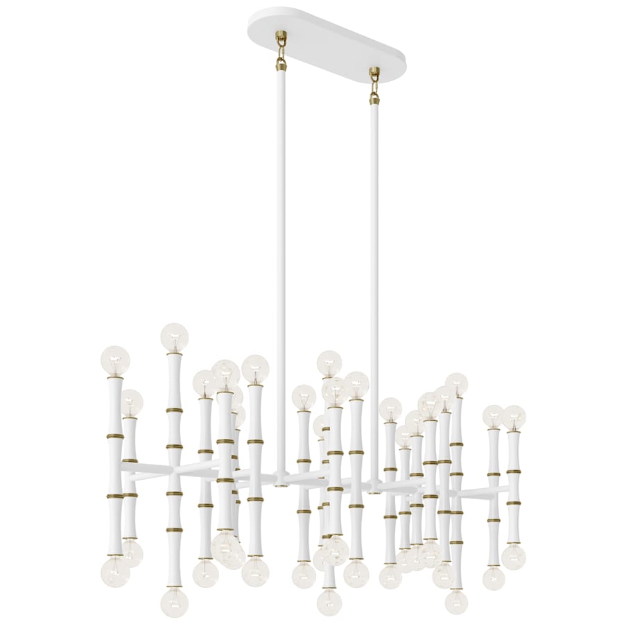 Robert Abbey Kane 42 Light 38" Wide Linear Chandelier