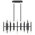 Robert Abbey Kane 42 Light 38" Wide Linear Chandelier