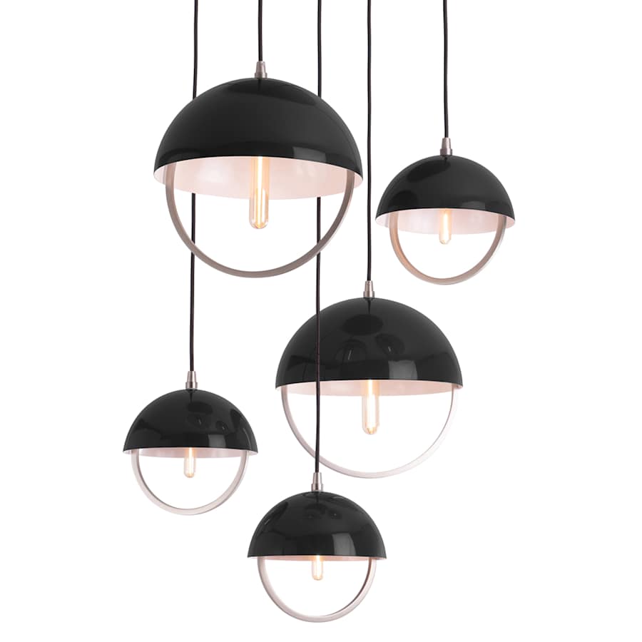 Robert Abbey Mavisten Edition Copernica 5 Light 30" Wide LED Multi Light Pendant