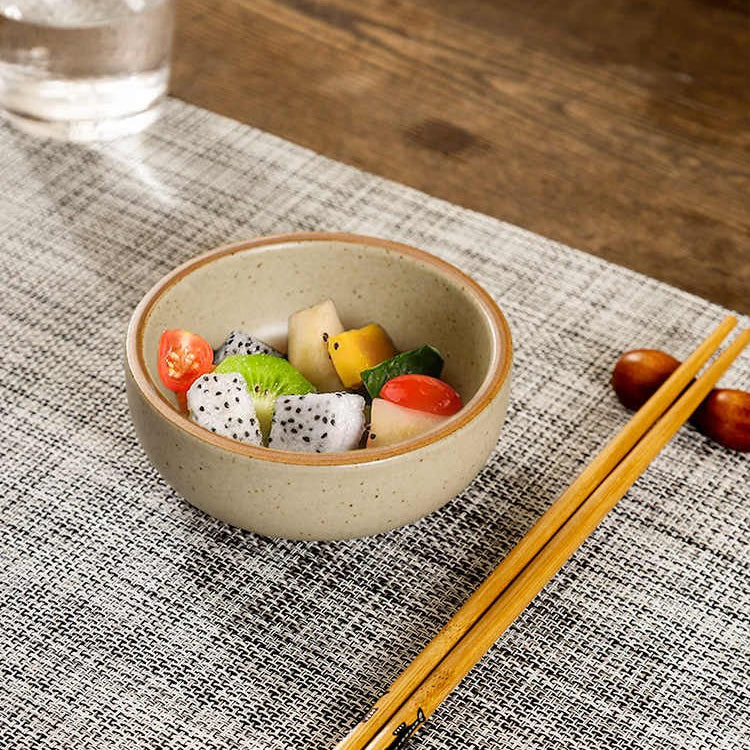 Ru Dawn Kiln-Glazed Rice Bowl