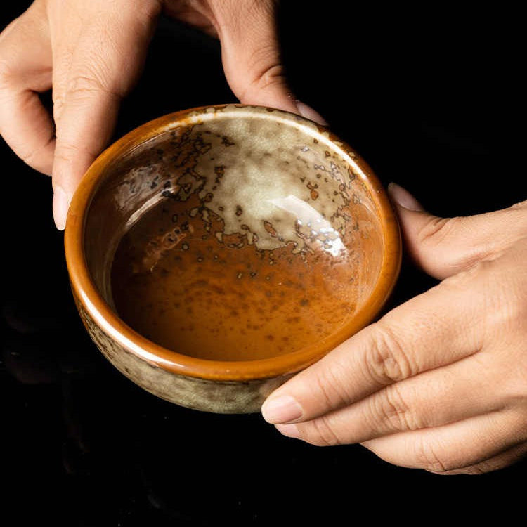 Ru Dawn Kiln-Glazed Rice Bowl