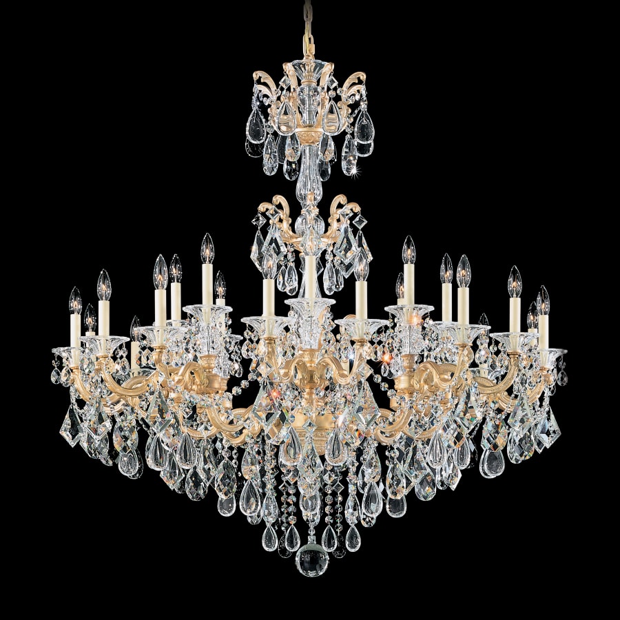 Schonbek La Scala 24 Light 46" Wide Crystal Chandelier