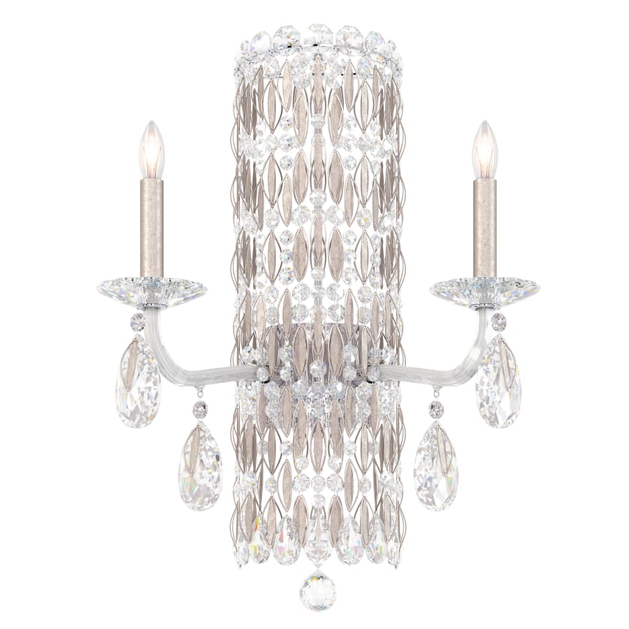 Schonbek Sarella 2 Light 23" Tall Wall Sconce with Heritage Crystals