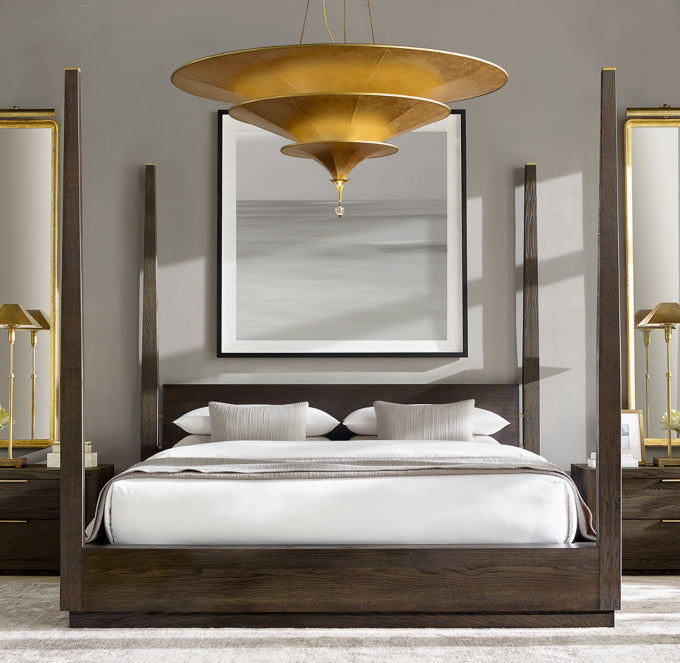 Sculptural Fiberglass Dome Chandelier