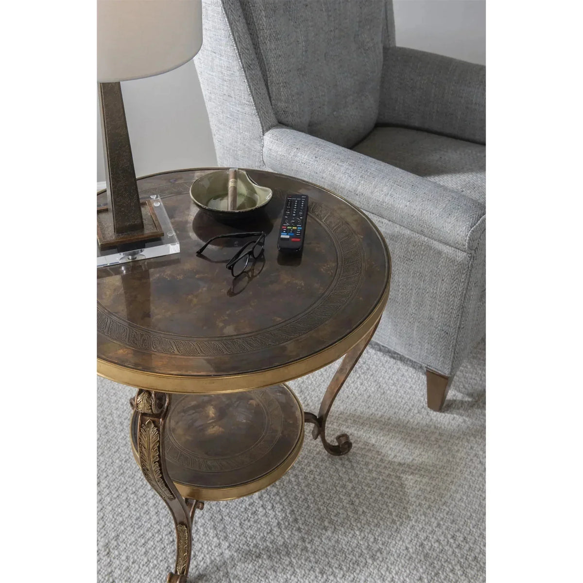 Century Furniture Grand Tour Lamp Table
