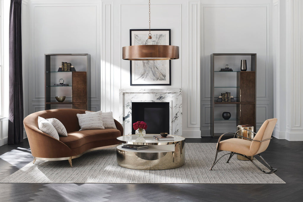 Caracole Signature Metropolitan Main Event Sofa (UPH-025V-040-B) INV
