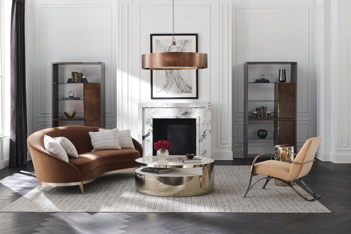 Caracole Signature Metropolitan Main Event Sofa (UPH-025V-040-B) INV