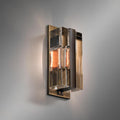 Yagern Crystal Brass Wall Sconce (Small)