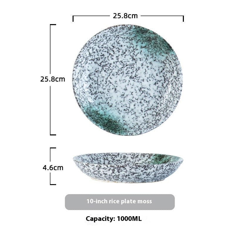 Solstice Glazed Dining Plate