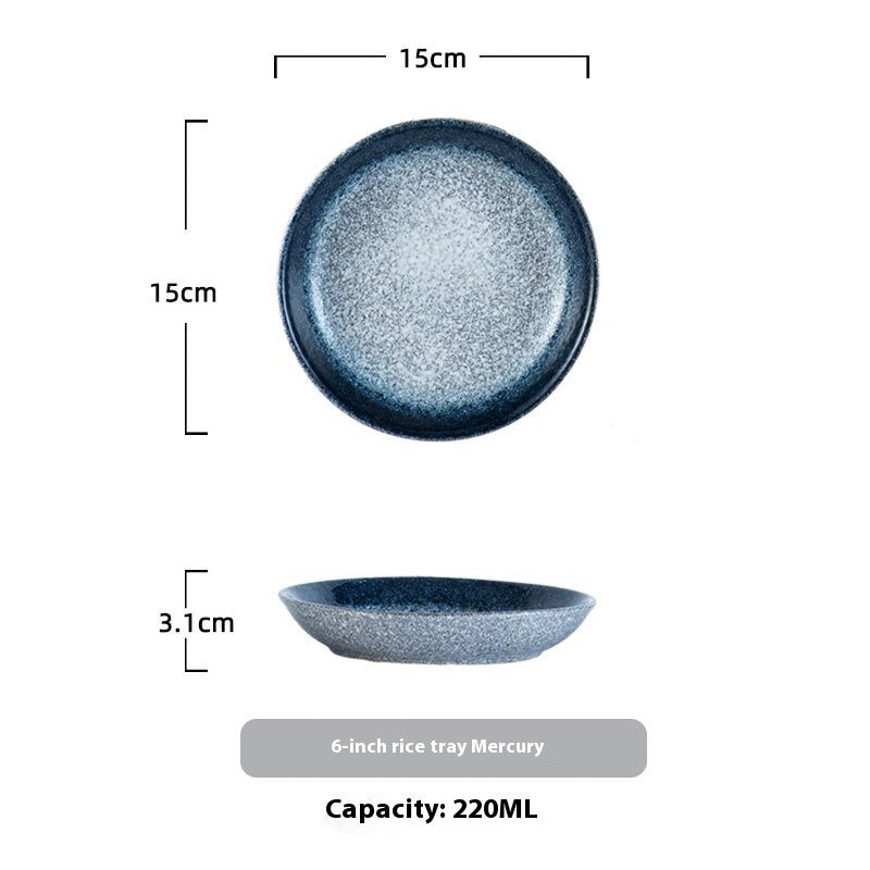 Solstice Glazed Dining Plate