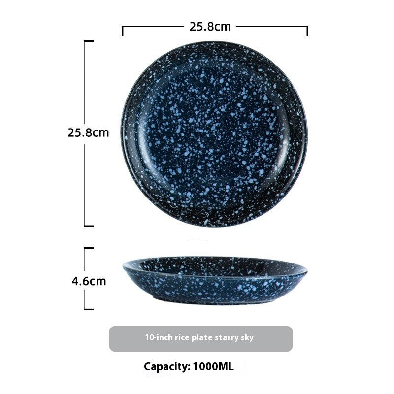 Solstice Glazed Dining Plate