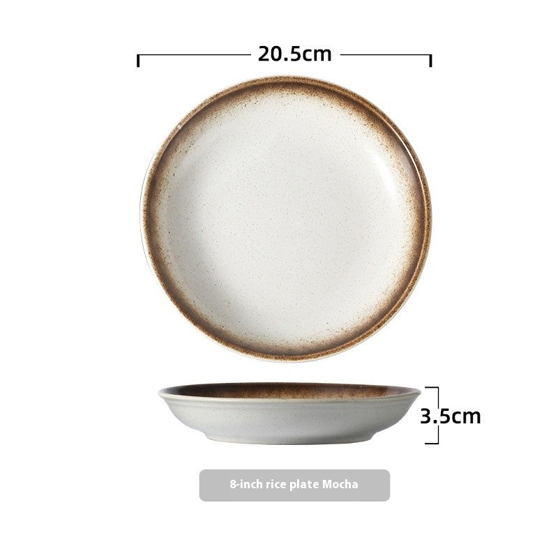 Solstice Glazed Dining Plate
