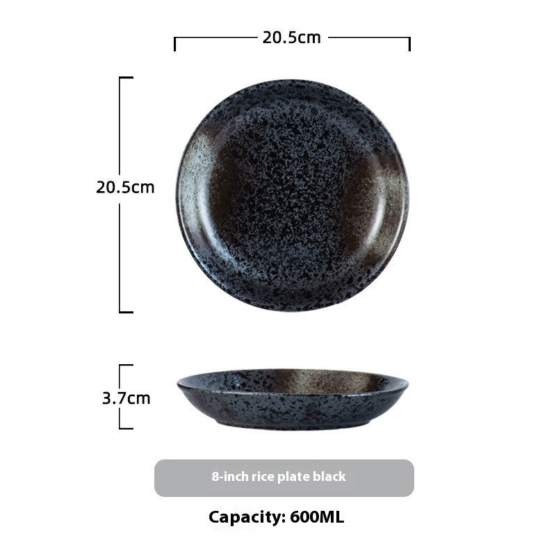 Solstice Glazed Dining Plate