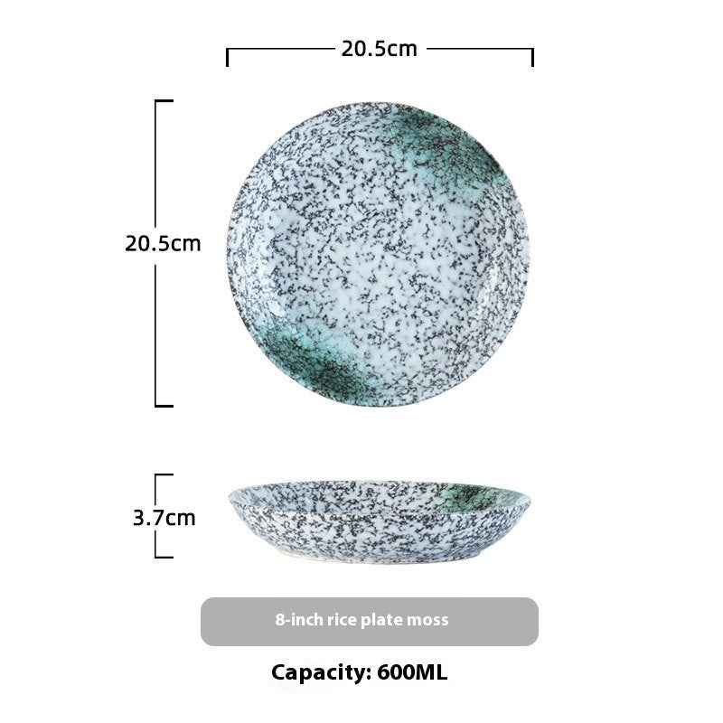 Solstice Glazed Dining Plate