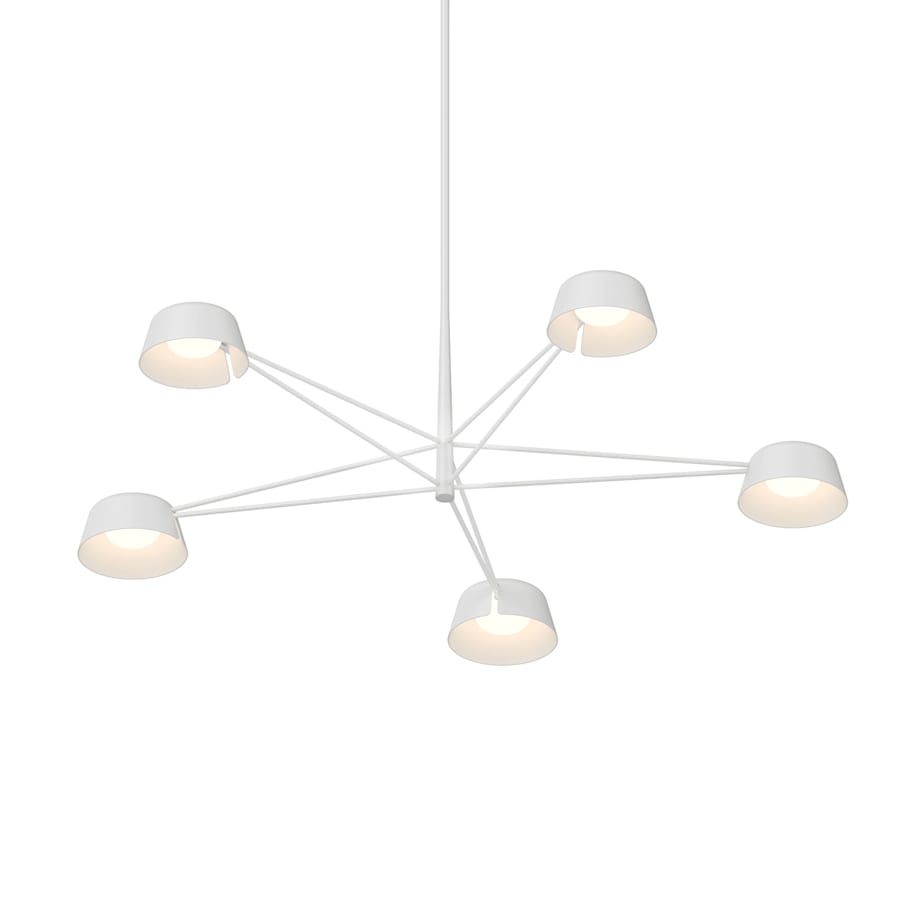 Sonneman Ray 45" Wide LED Round Chandelier