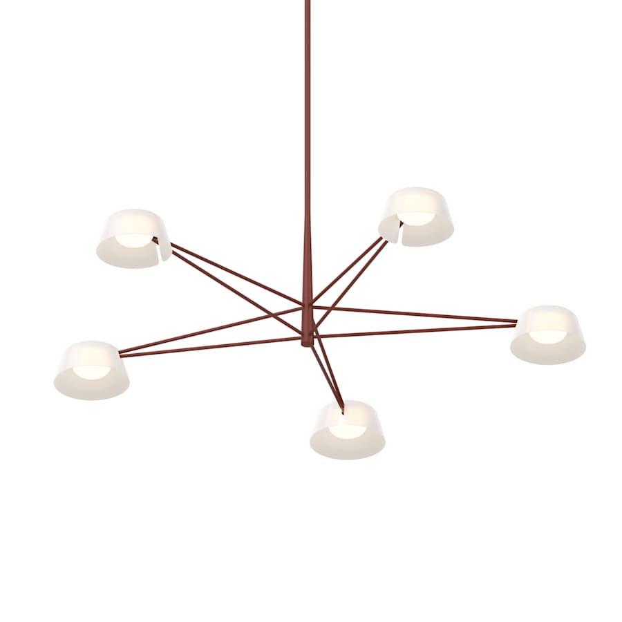 Sonneman Ray 45" Wide LED Round Chandelier