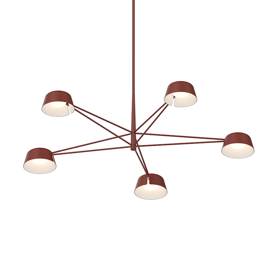 Sonneman Ray 45" Wide LED Round Chandelier