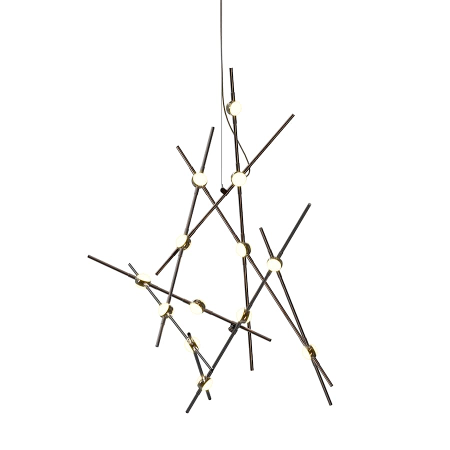 Sonneman Constellation 26" Wide Abstract Chandelier