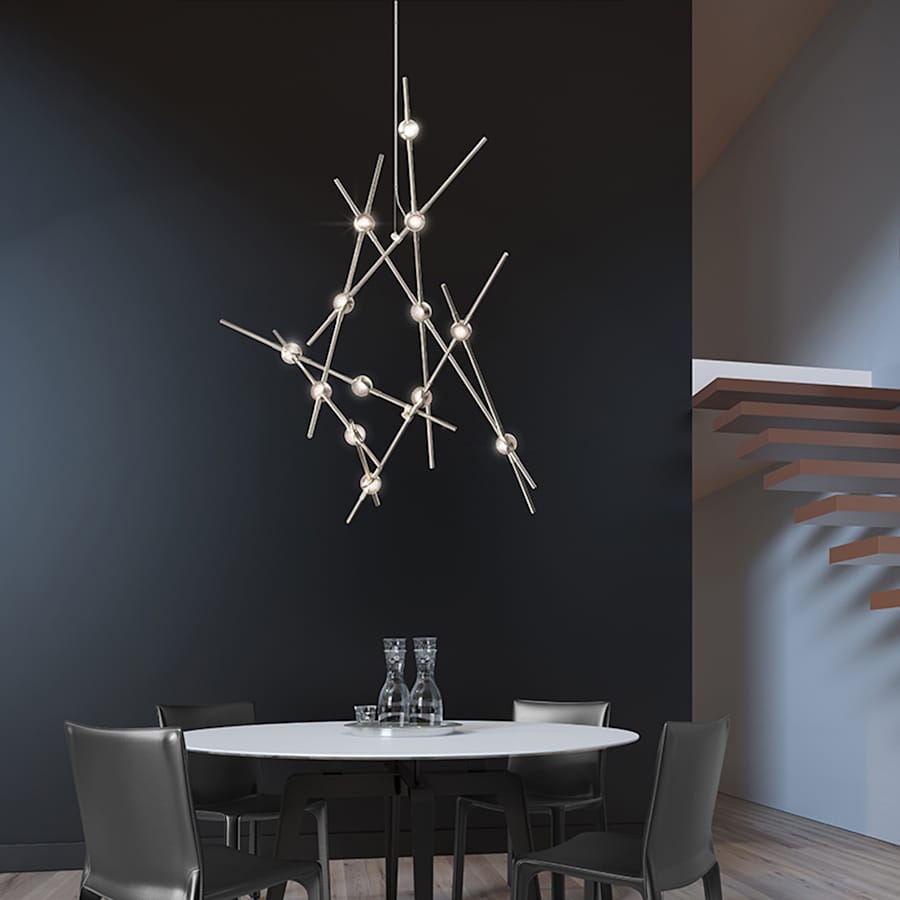Sonneman Constellation 26" Wide Abstract Chandelier