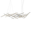 Sonneman Constellation 93" Wide Abstract Chandelier