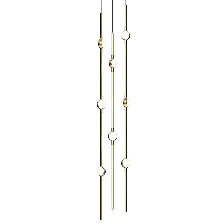Sonneman Constellation Andromeda 8 Light 6" Wide LED Abstract Multi Light Pendant