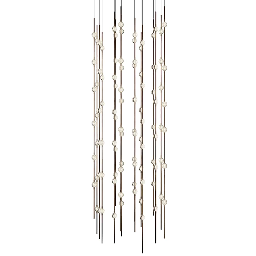 Sonneman Constellation 22" Wide Beaded Chandelier
