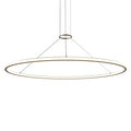 Sonneman Luna 62" Wide LED Ring Chandelier - 3500K