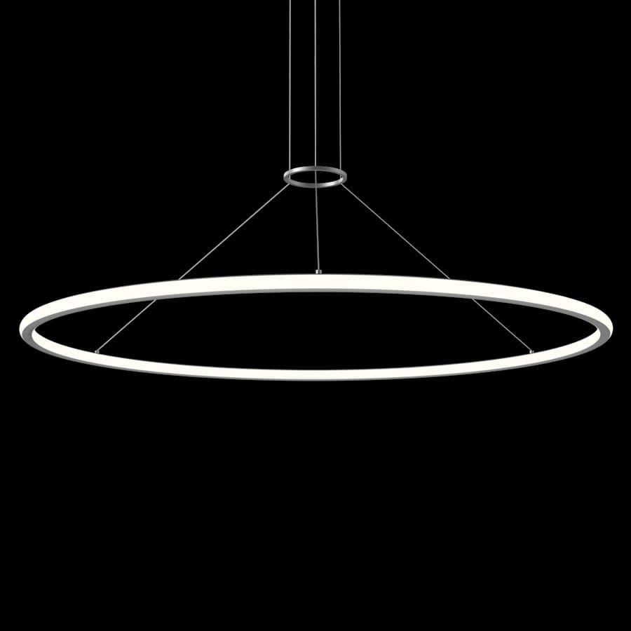 Sonneman Luna 62" Wide LED Ring Chandelier - 3500K
